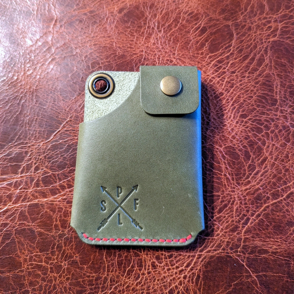 The Chief Warrant | Minimalist Wallet | Olive Buttero