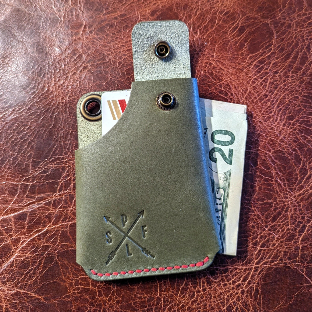 The Chief Warrant | Minimalist Wallet | Olive Buttero