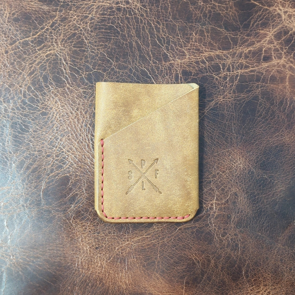 The Warrant | Minimalist Wallet | Cognac Pueblo