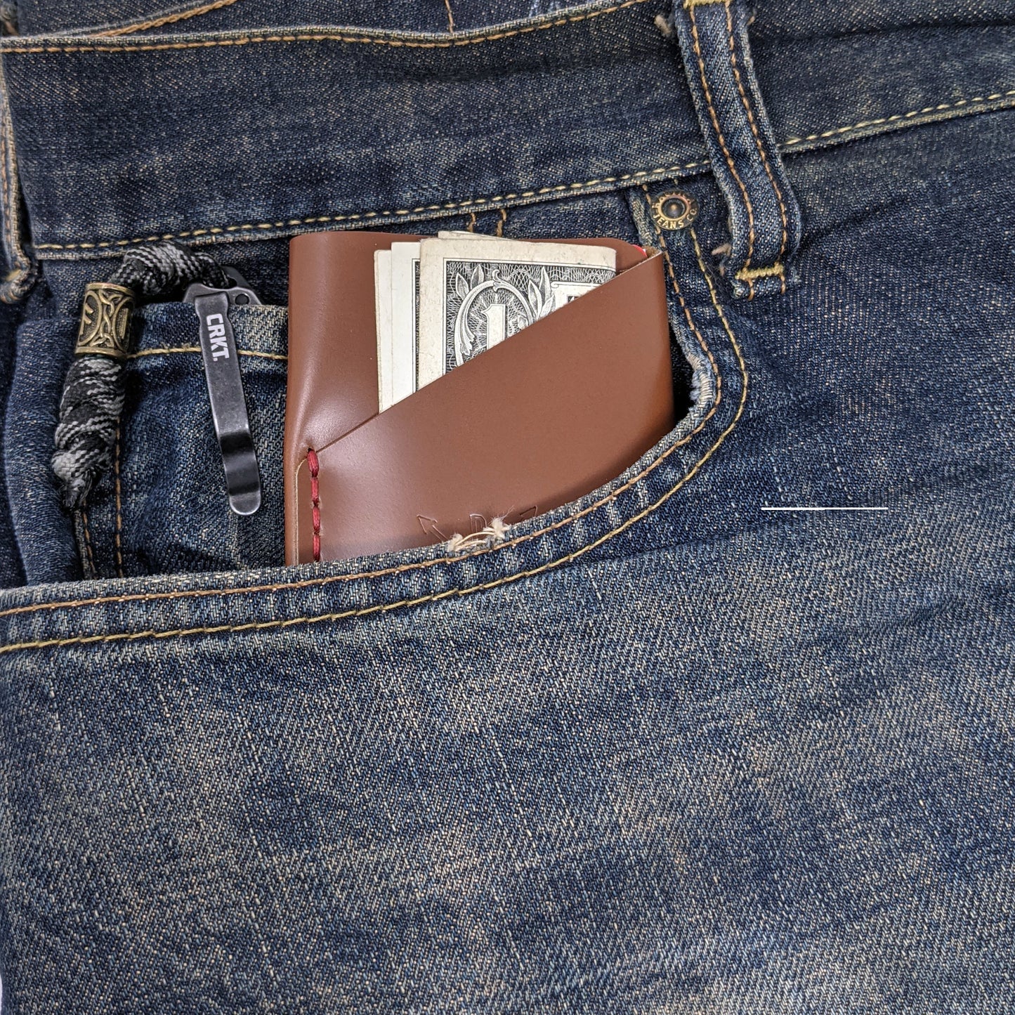 The Warrant | Minimalist Wallet | Whiskey Calf Cordovan